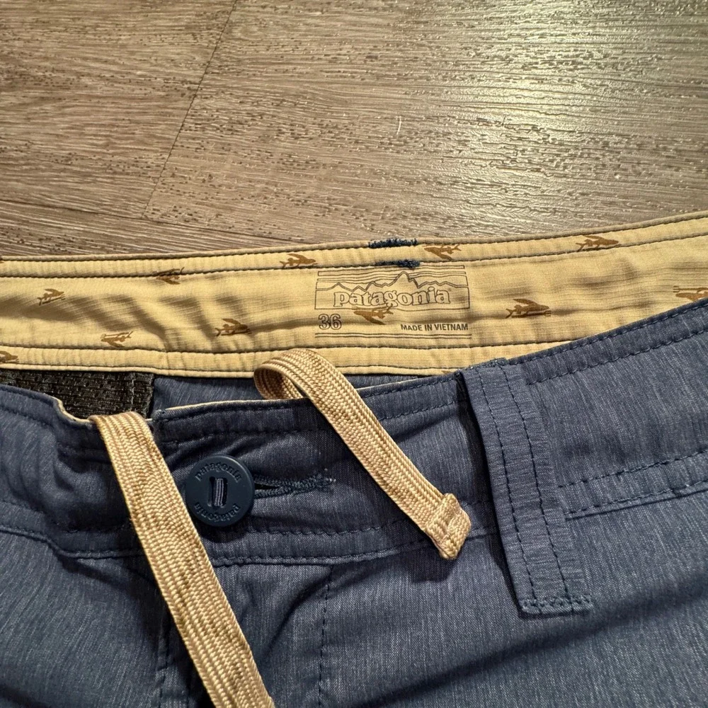 Patagonia Shorts Mens 36 Blue Home Water Hybrid Boardshorts Surf Swim Trunks